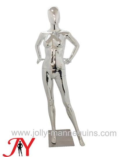 Jolly mannequins-Plastic chrome female mannequins-SF-16