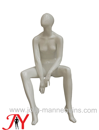 JOLLY MANNEQUINS-女款坐姿模特 玻璃钢材质 假人模特展示道具Alix-17