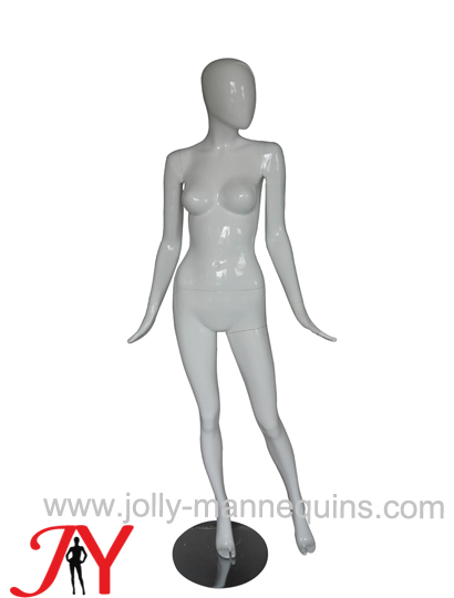 JOLLY MANNEQUINS-高档女装全身模特道具 抽象脸和手女人台橱窗展示模特Alix-11C