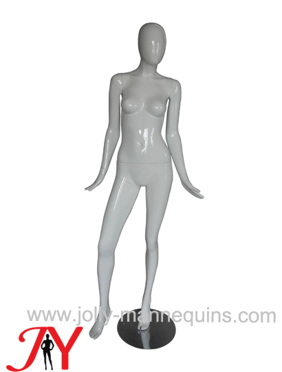 JOLLY MANNEQUINS-服装店模特道具女白色玻璃钢假人全身橱窗展示  抽象蛋头女人体架Alix-12