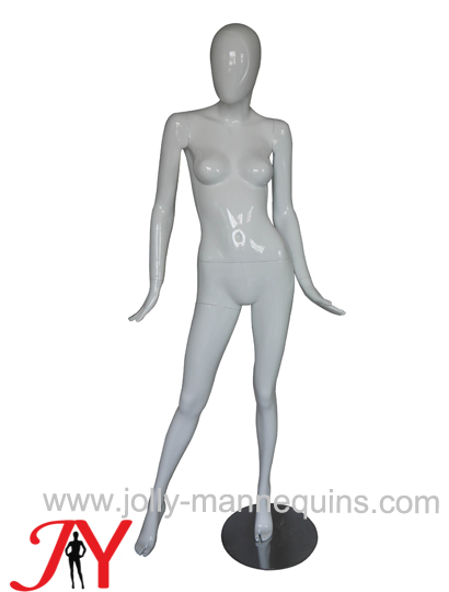 JOLLY MANNEQUINS-模特道具女全身个性女装橱窗展示 假人体抽象头女模特架Alix-10C