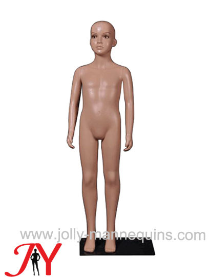 肤色塑料化妆儿童模特 身高130厘米 男女通用童装展示架 JC - 3