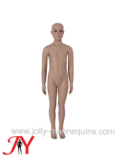JOLLY MANNEQUINS-肤色化妆带五官儿童全身模特 童装人体展示架JB60