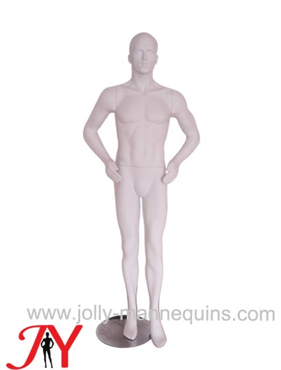 Jolly mannequins-realistic male mannequin with matte color-JYALM03
