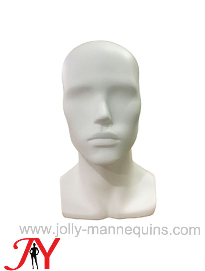 Jolly mannequins-mannequin display head abstract head with shoulder for display-JY5101