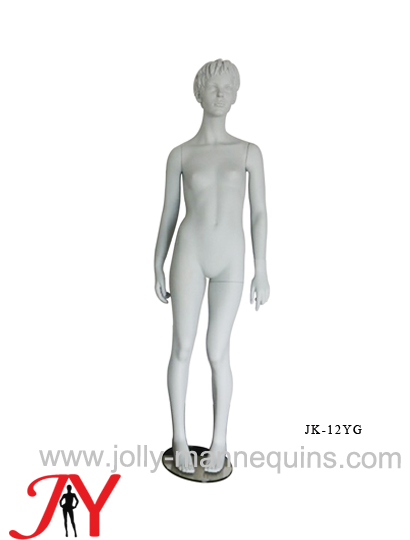 Jolly mannequins-realistic child mannequin with grey matte color-JK-12YG