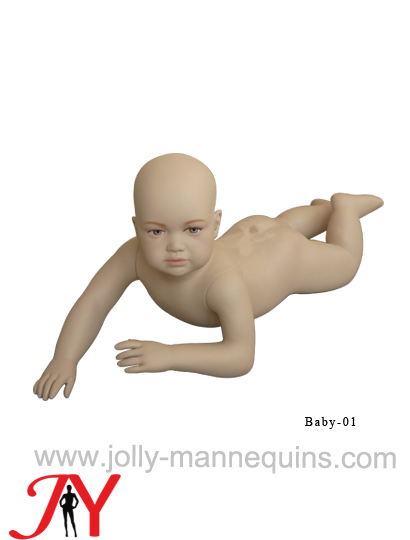 Jolly mannequins-JY-baby-01 realistic child  mannequin with skin color
