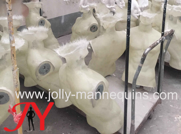 Jolly mannequins start making raw effect transparent finish mannequins
