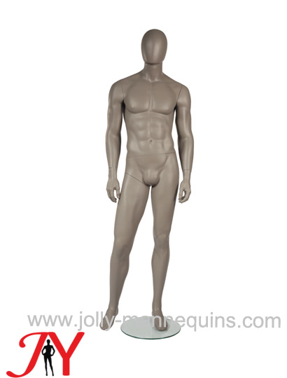 Jolly mannequins best selling full body male mannequin with abstract egghead JY-M105C