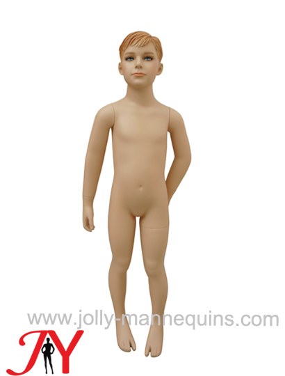 Jolly mannequins 4-5 years make up face realistic child standing mannequin JY-K304
