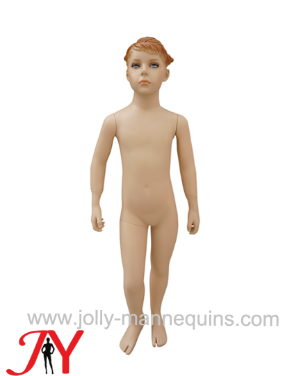 Jolly mannequins Skin color boy with make up realistic child mannequins JY-K201