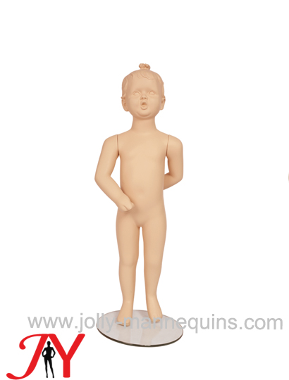 Jolly mannequins realistic full body sculpted hair little  girl child mannequin JY-HK057
