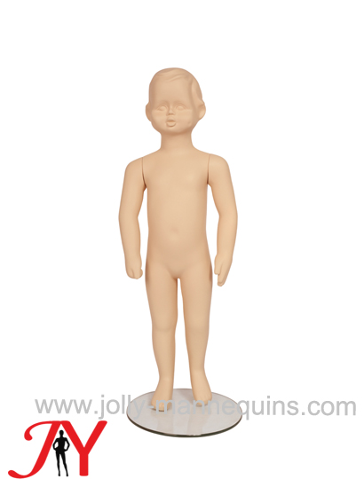 Jolly mannequins realistic  sculpted hair little  boy child standing mannequin JY-HK056
