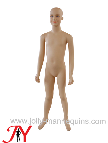 Jolly mannequins realistic child mannequin with skin color makeup JY-593