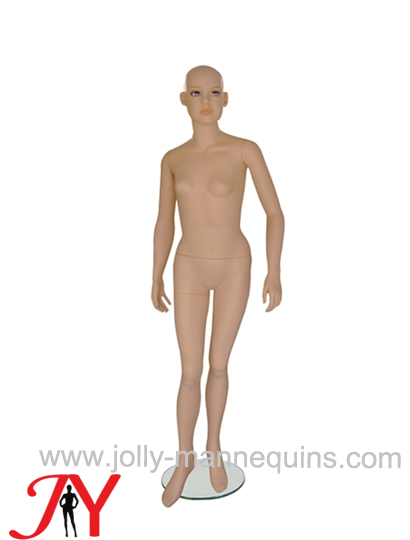 Jolly mannequins 153cm realistic make up skin color teenage child mannequin JY-CE2