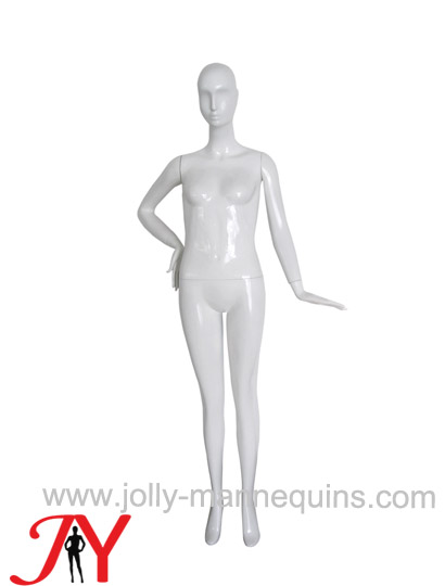 Jolly mannequins Abstract egg head sexy female mannequin straight legs JY-S05