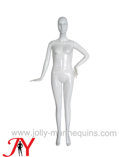 Jolly mannequins Abstract egg head sexy female mannequin straight legs JY-S06