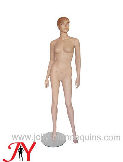 Jolly mannequins-化妆模特道具肤色女士服装模特带头发 JY-L62