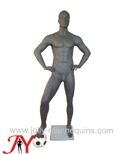 Jolly mannequins-sport male manneqquin with grey color-MF-1