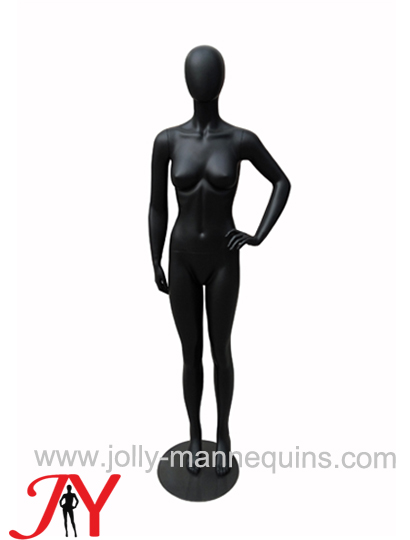 Jolly mannequins- egghead female mannequins with black matte AB-18