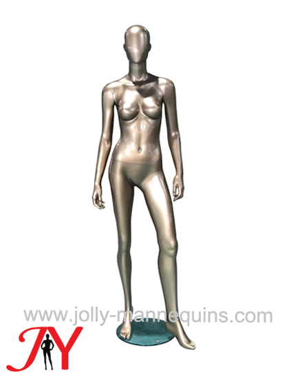 Jolly mannequins-Gold color full-body female mannequin EGGS-C02