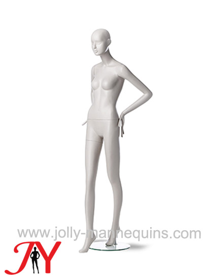 Jolly mannequins-female mannequin Torso Body Dress form with glass base Melody 106