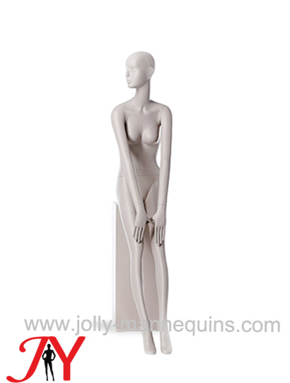 Jolly mannequins-sitting female mannequins with hands on knees Melody 107
