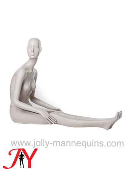 Jolly mannequins-best selling sitting female mannequin for store display firberglass mannequin Melody 110