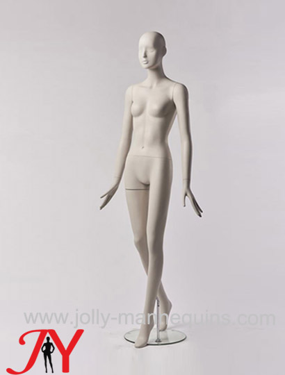 Jolly mannequins-the wholesale fashion walking ladies mannequin for window display Melody 113