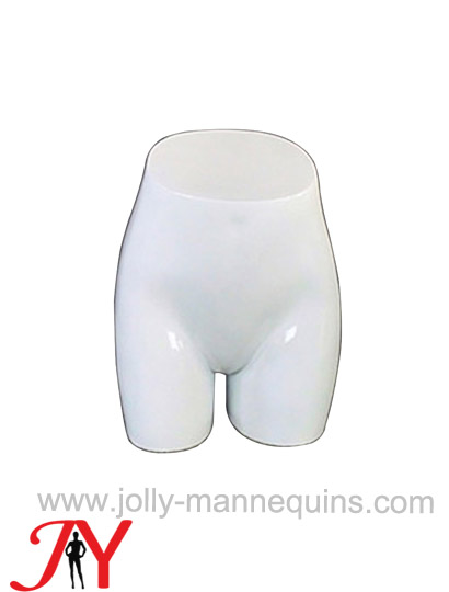 Jolly mannequins-white glossy color female underwear buttocks form mannequin 1216