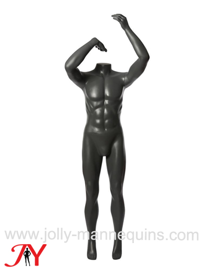 Jolly mannequins-headless sport male mannequin with throw basketball JY-0025