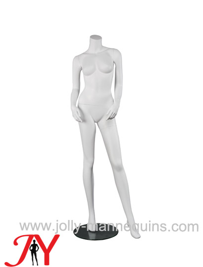 Jolly mannequins white color headless female mannequin JY-NF01HL